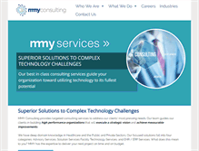 Tablet Screenshot of mmyconsulting.com